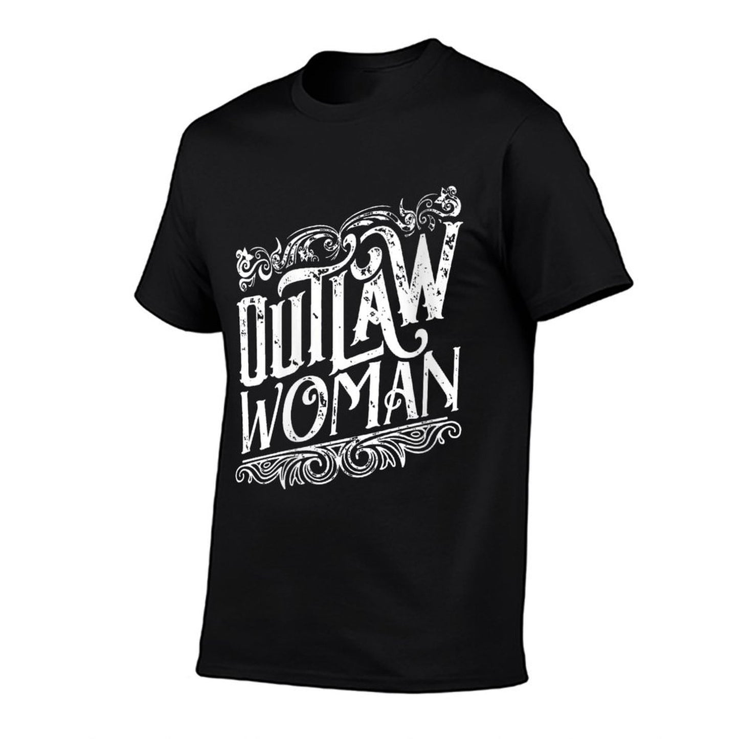Womens Outlaw Woman  Vintage-inspired T-Shirt