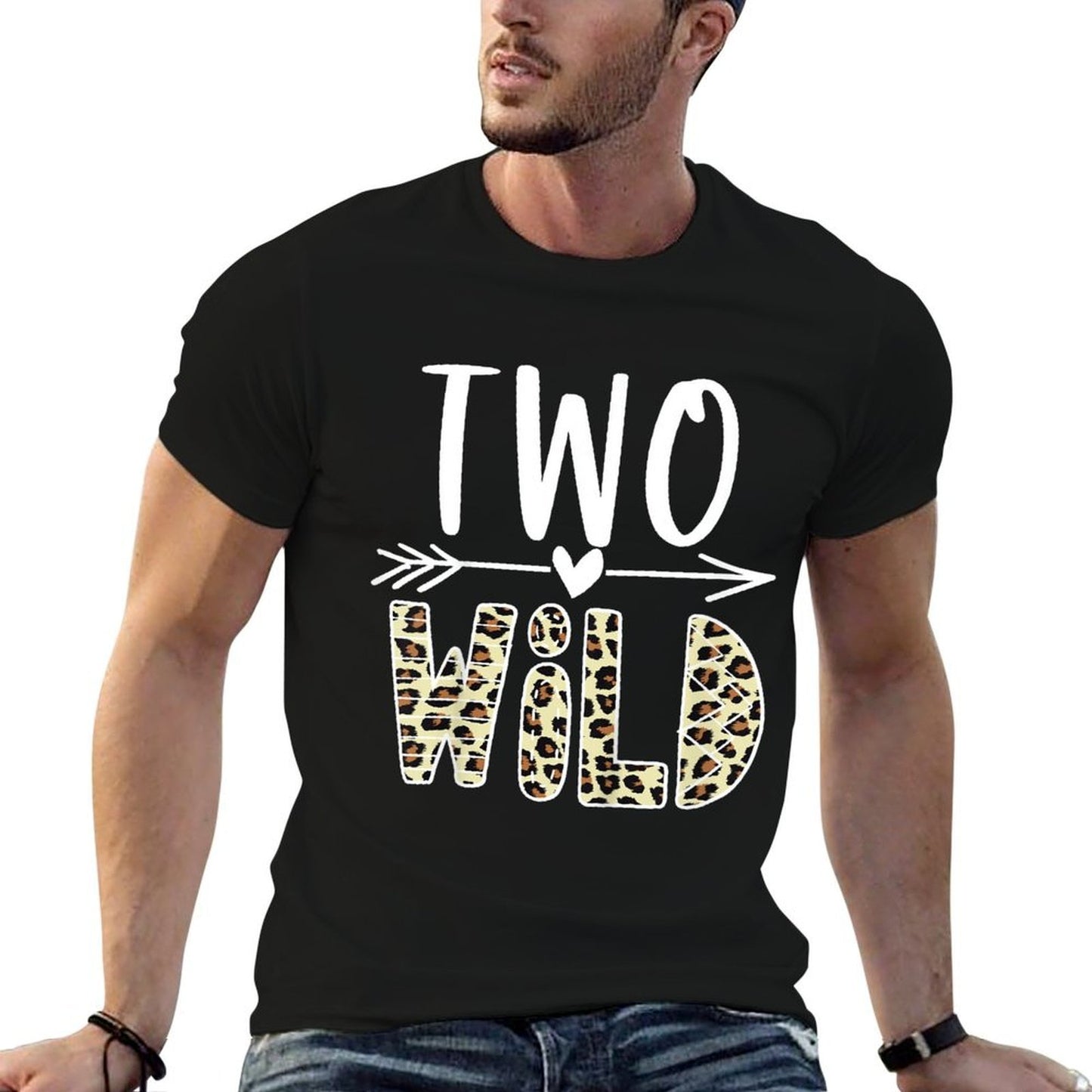 Two Wild 2 Year Old Girl Gifts 2nd Birthday Second BDay  Affordable Price T-Shirt