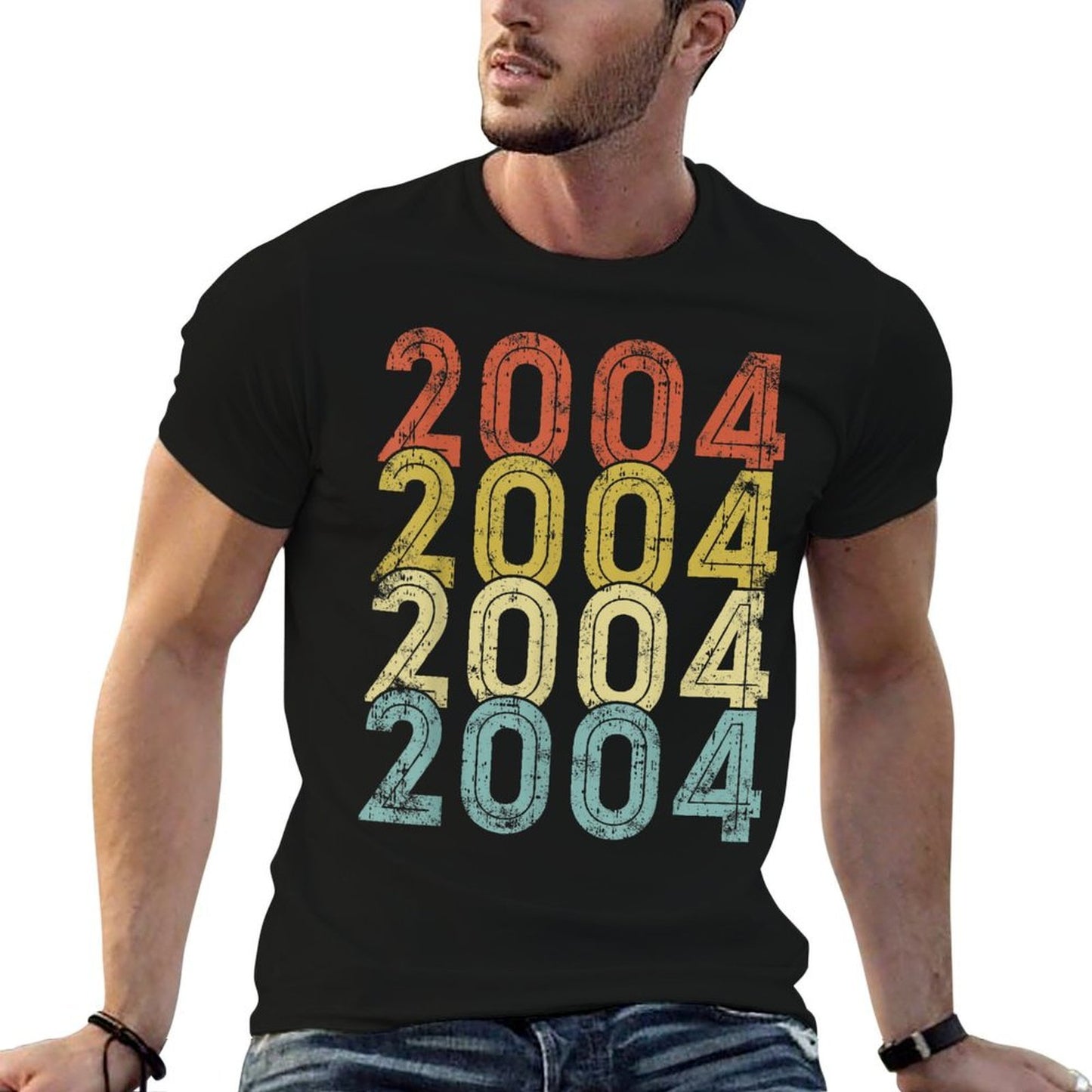 21 Year Old Birthday Vintage 2004 21st Birthday  Quick-drying T-Shirt