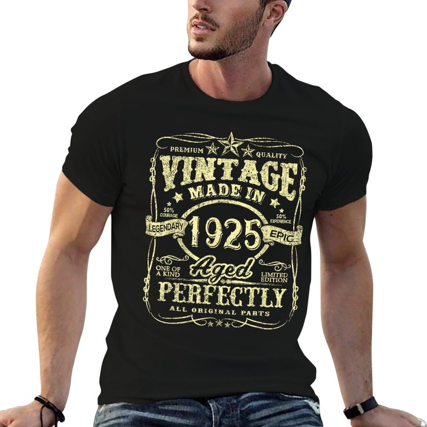 100 Year Old Vintage 1925 Limited Edition 100th Birthday Comfortable T-Shirt