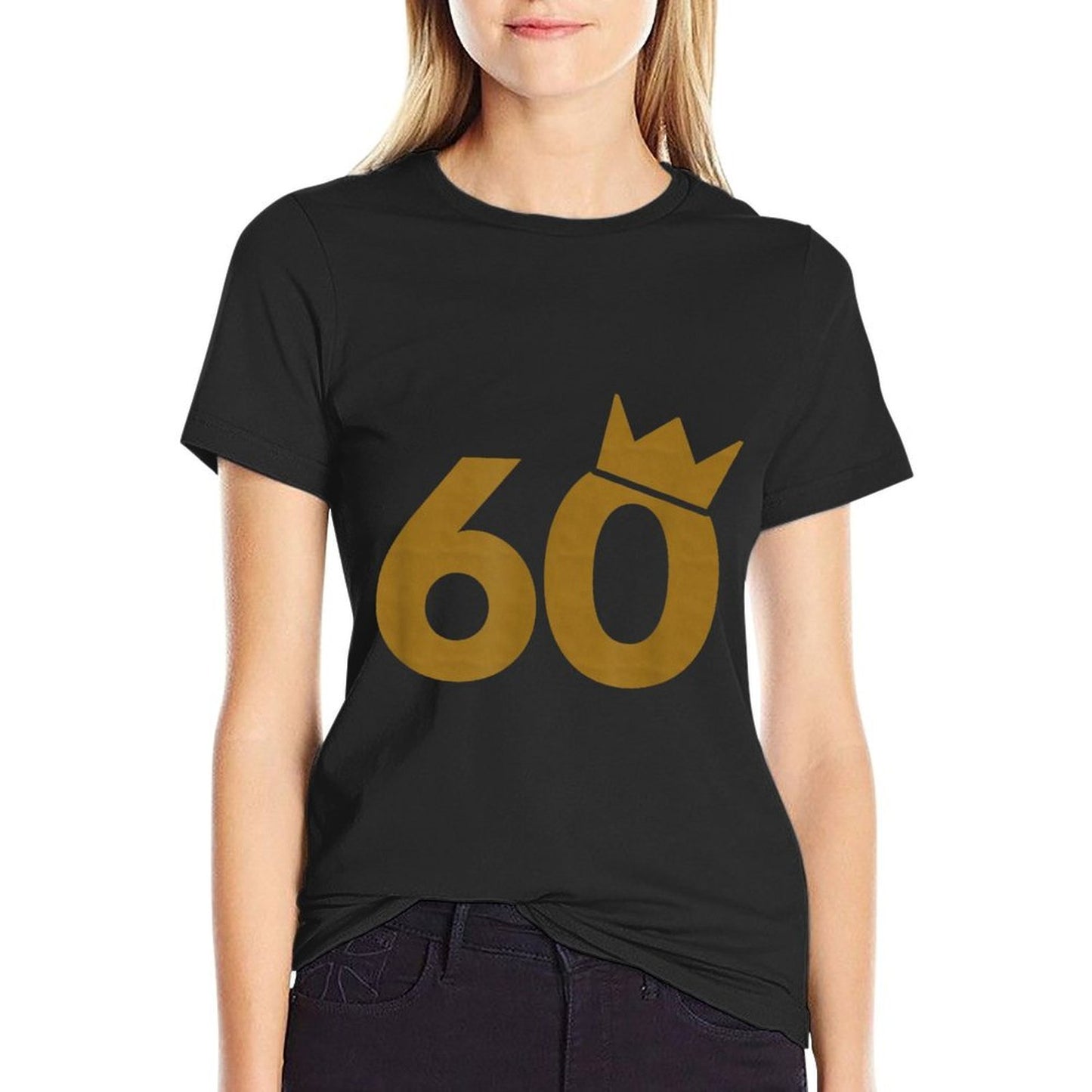 60 Gold Crown - 60th Birthday for Women  Soft T-Shirt