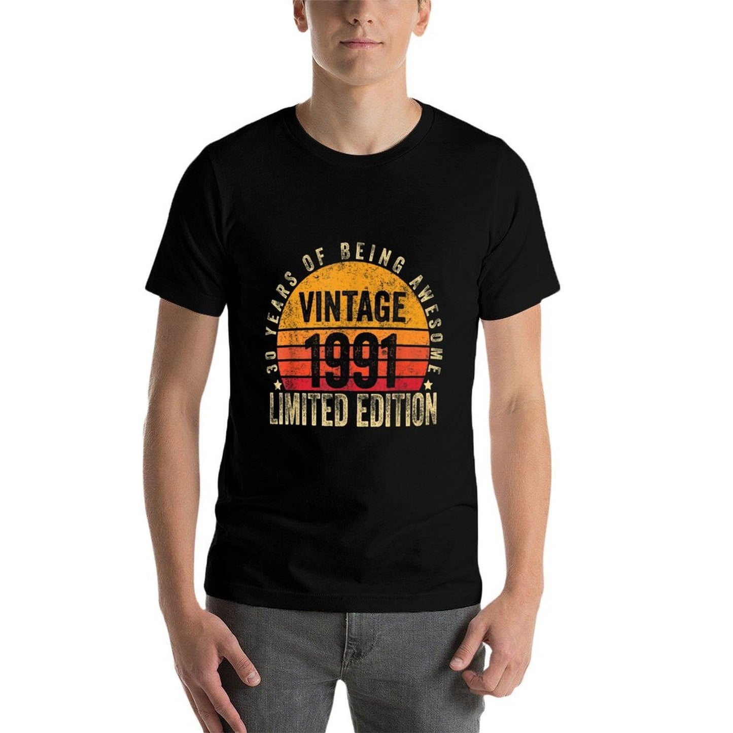 30 Year Old Gifts Vintage 1991 Limited Edition 30th Birthday  Eco-friendly Material T-Shirt