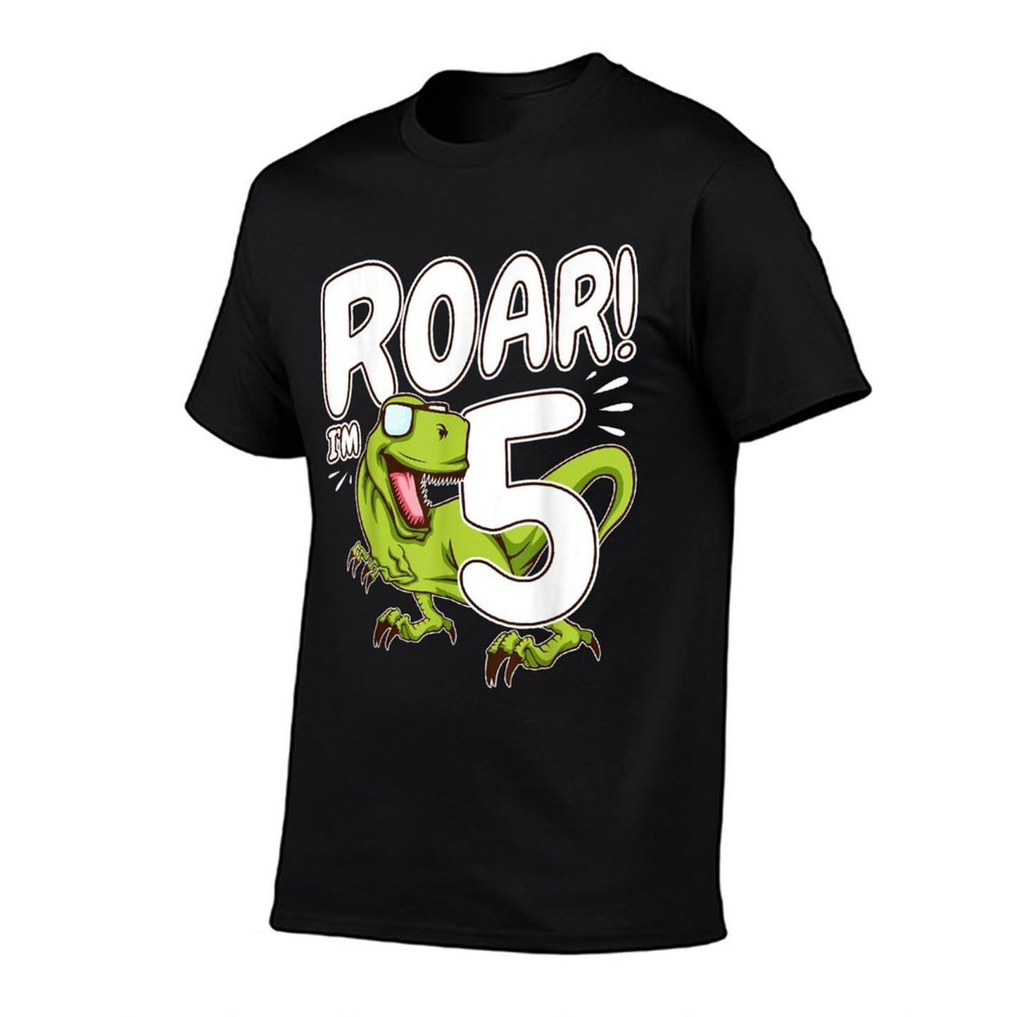 5th Birthday Party 5 Year Old Dinosaur  Classic T-Shirt
