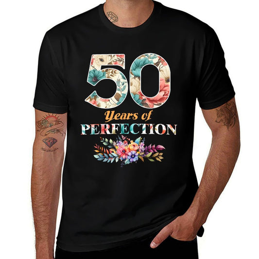 50 Years of Perfection 50th Birthday for Women  Relaxed-fit T-Shirt