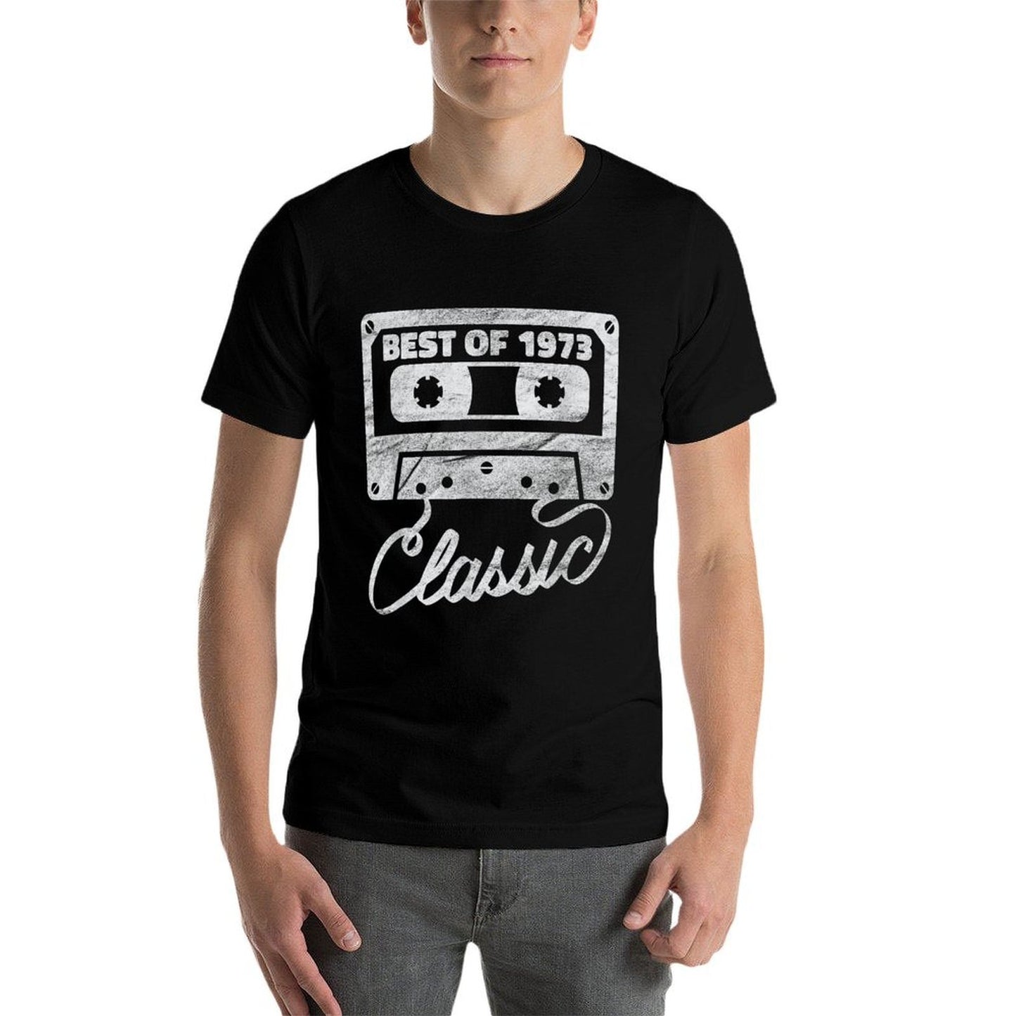 Vintage 1973 Limited Edition Cassette Tape 50th Birthday  Wrinkle-resistant T-Shirt