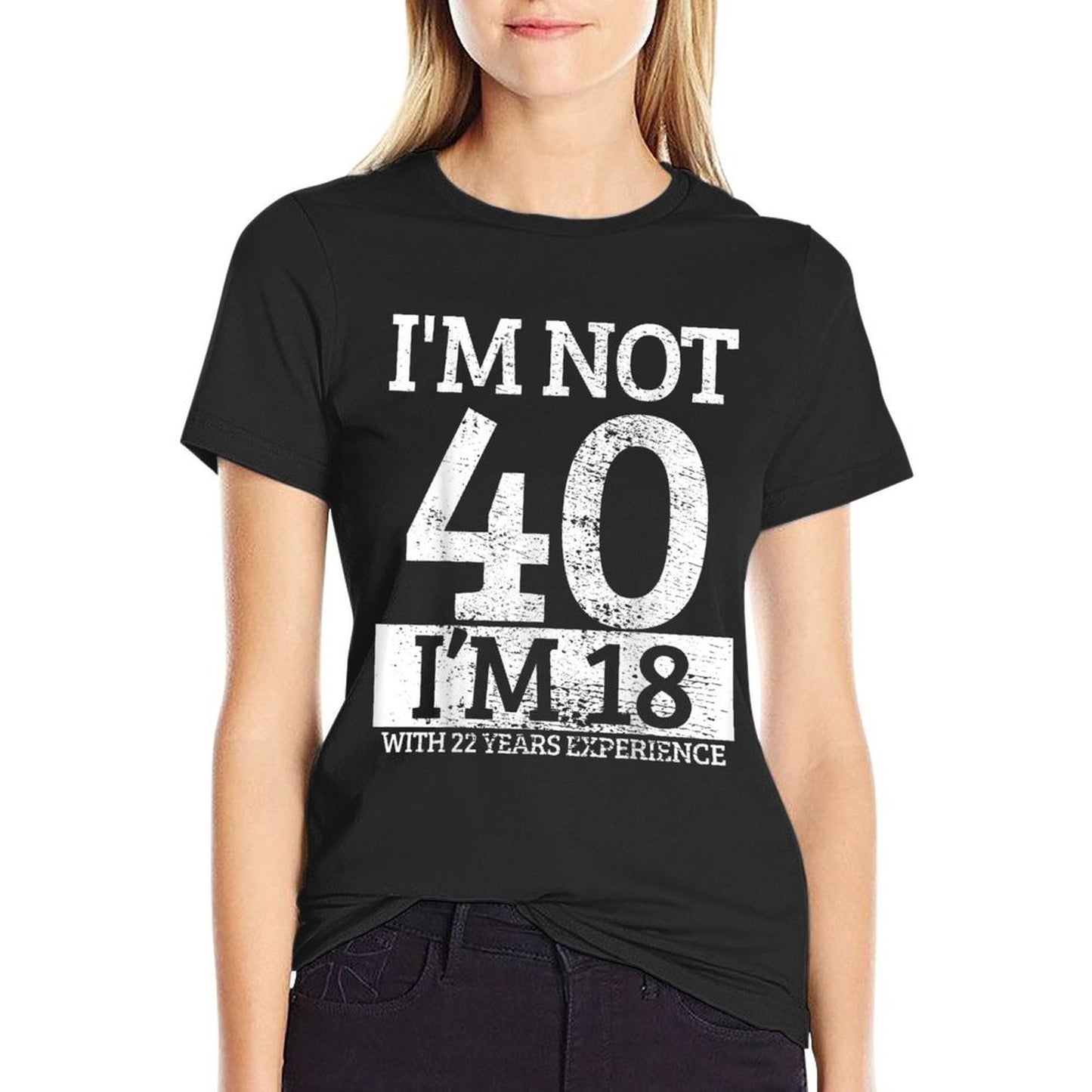 40th Birthday  Fade-proof Color T-Shirt