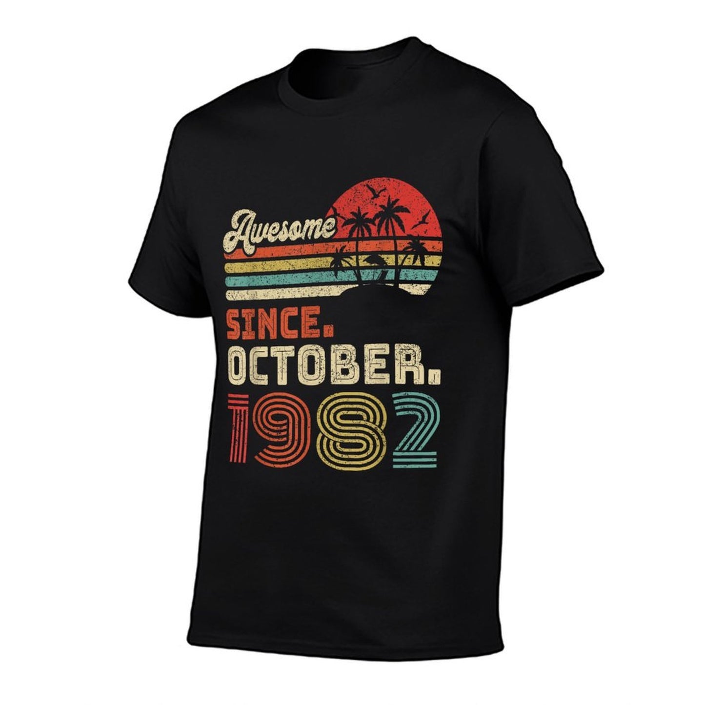 40 Year Old Awesome Since October 1982 40th Birthday Comfortable T-Shirt