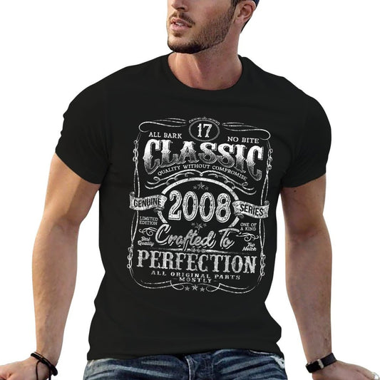 Vintage 2008 Limited Edition 17 Year Old 17th Birthday  Versatile T-Shirt
