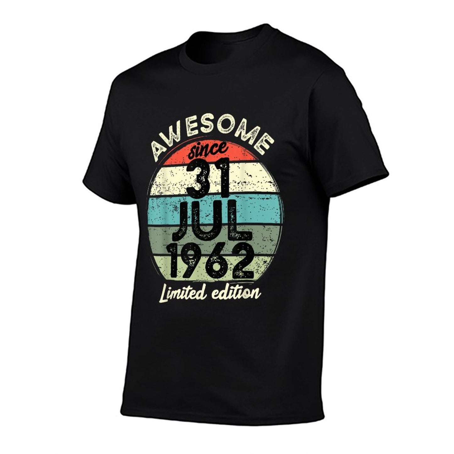 60 Year Old Birthday 31 July 1962 60th Birthday  Trendy Pattern T-Shirt