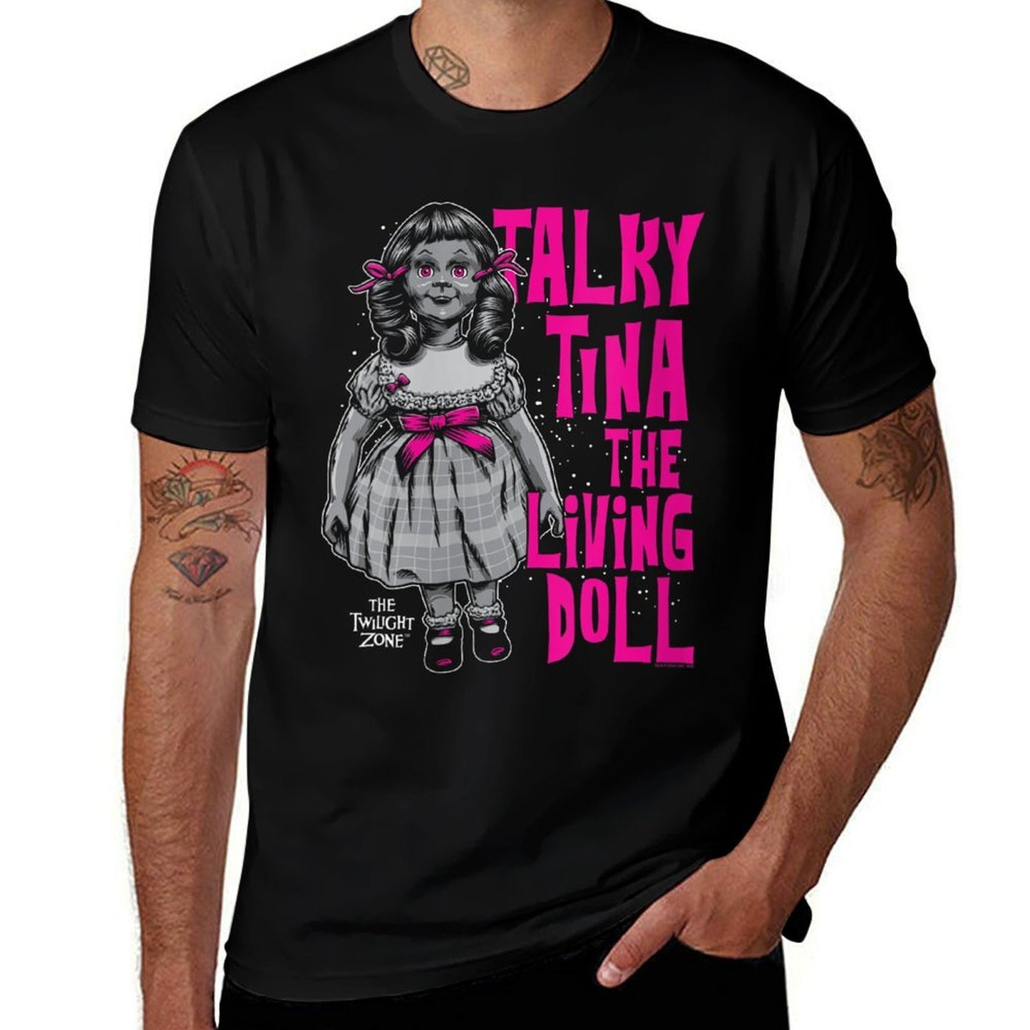 Womens The Twilight Zone Talky Tina Living Doll Retro TV Show  Odor-resistant T-Shirt