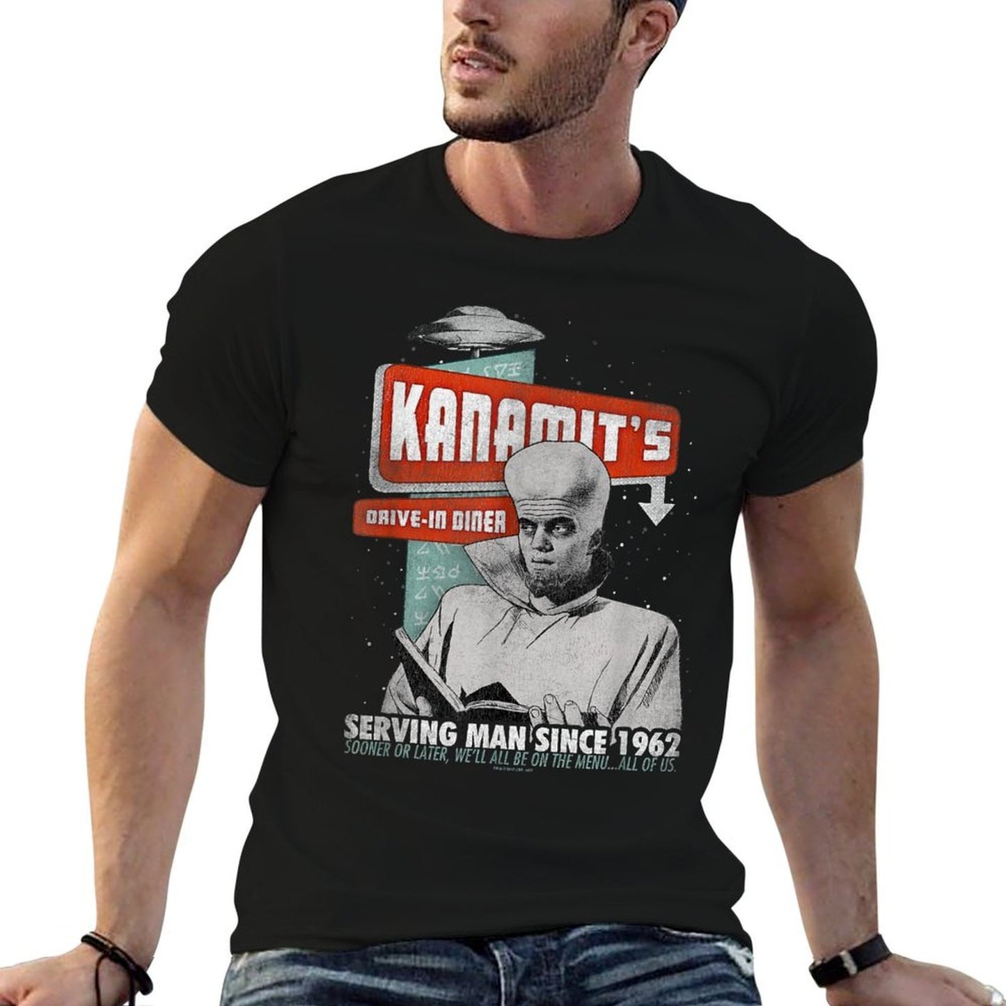 Twilight Zone Kanamit's Diner Comfortable T-Shirt