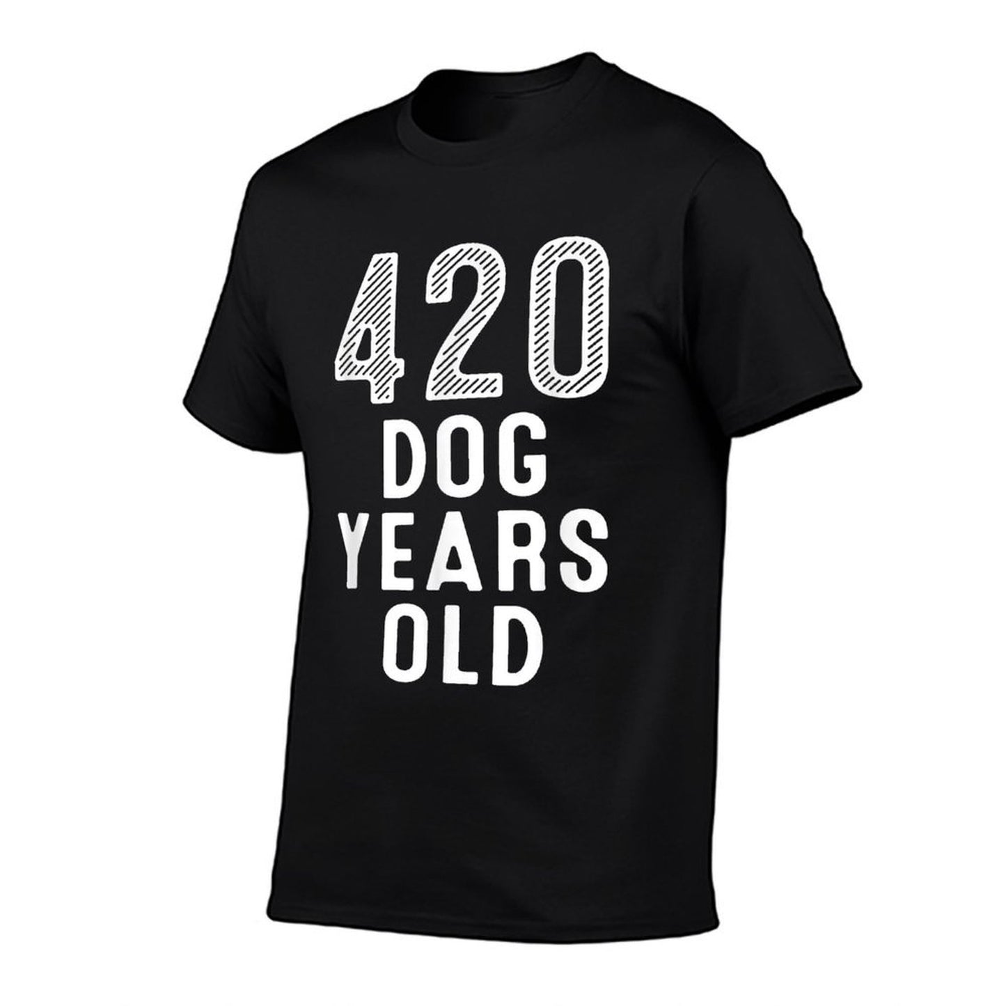 420 Dog Years Old 60th Birthday  High-quality Stitching T-Shirt