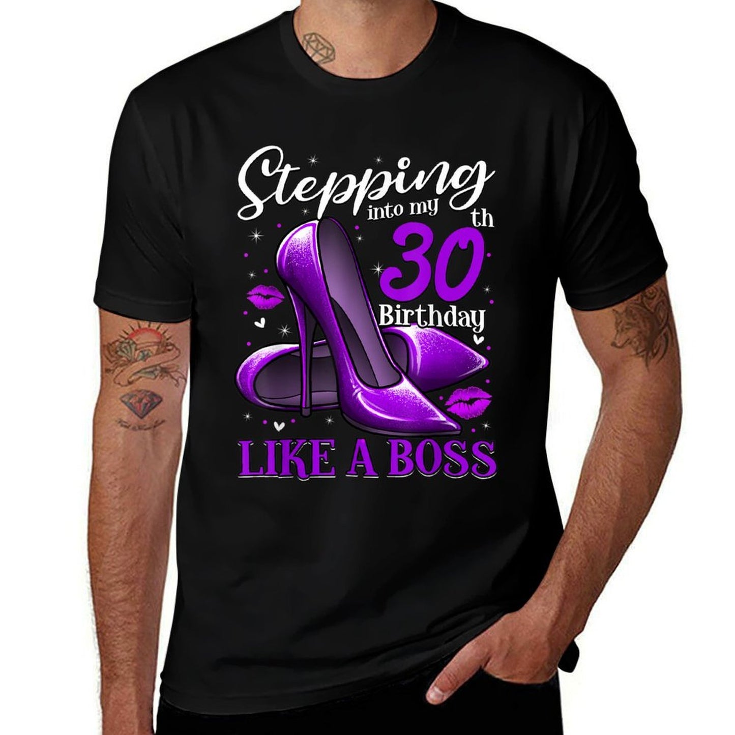 30 And Fabulous High Heels Stepping Into My 30th Birthday  Relaxed-fit T-Shirt