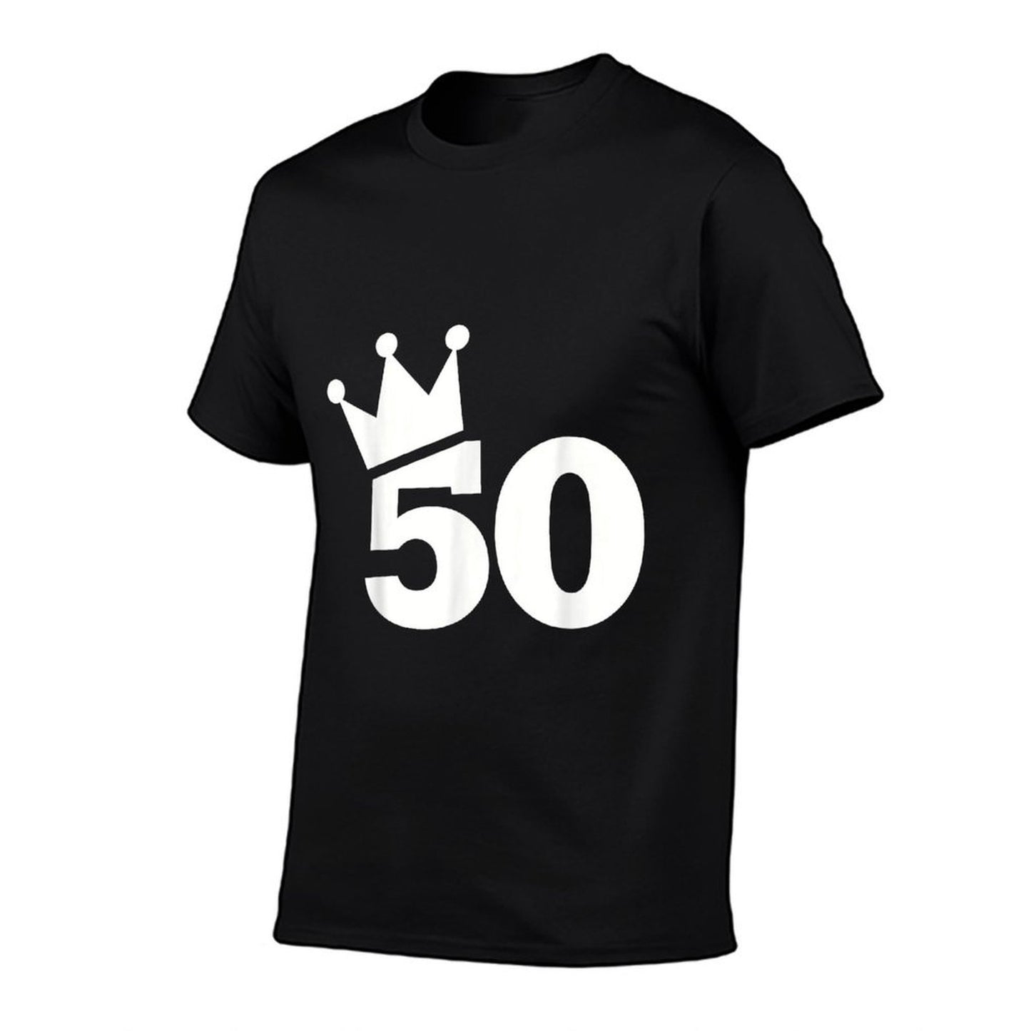 50th Birthday Crown  Stretchy T-Shirt