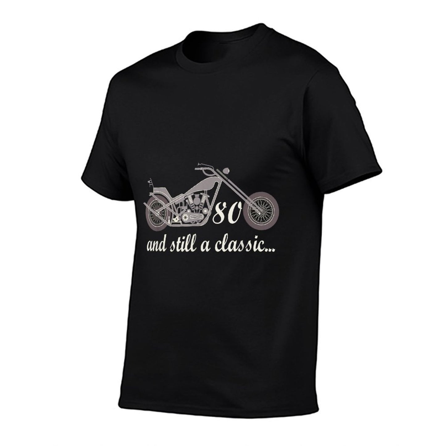 80th Birthday Motorcycle 80 Year Old Vintage  Affordable Price T-Shirt