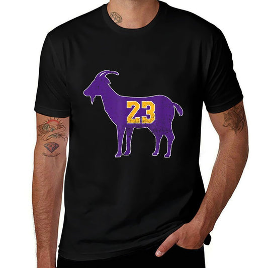 Vintage GOAT 23 Distressed  Cotton T-Shirt