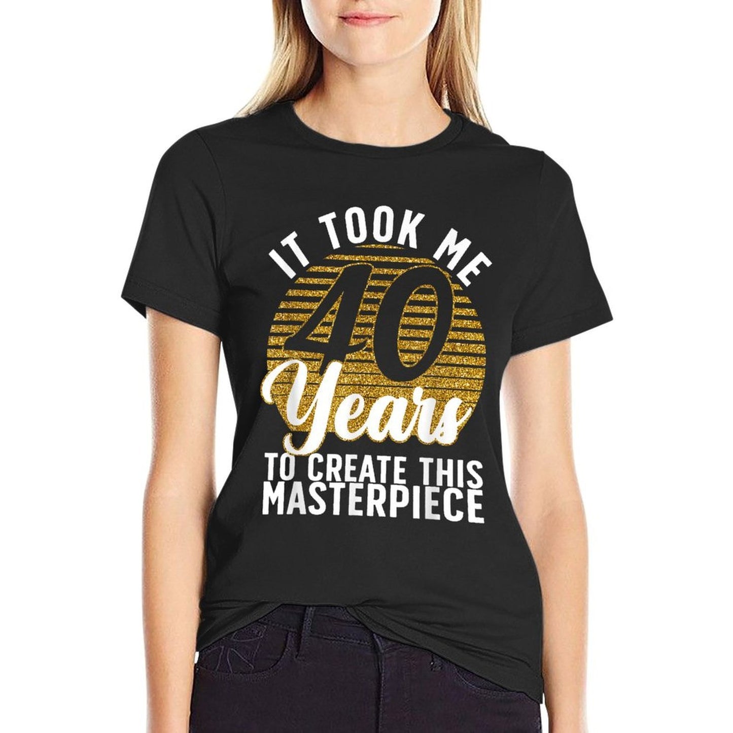 40th Birthday For Women Men 40 Year Old Gag Turning 40 Joke  Soft T-Shirt