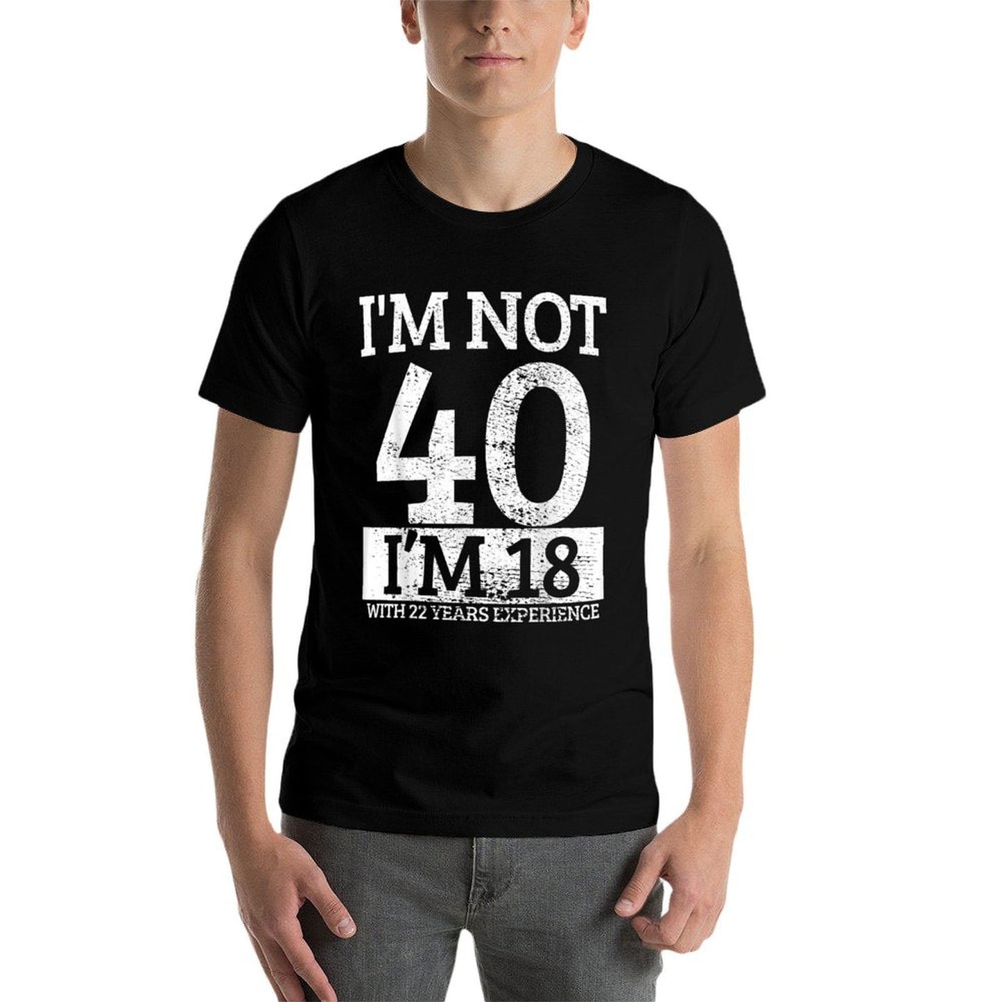 40th Birthday  Fade-proof Color T-Shirt