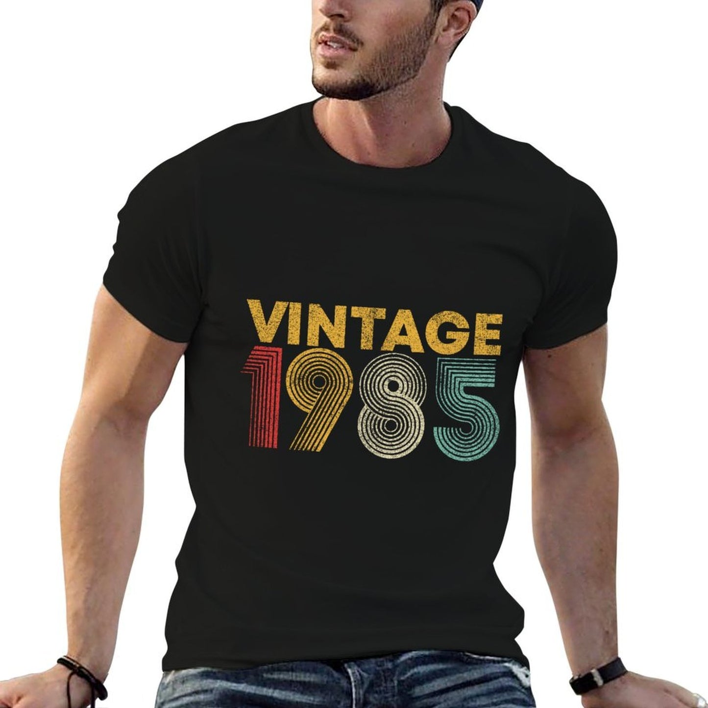 Vintage 1985 40th Birthday Gift Men Women 40 Years Old  Affordable Price T-Shirt