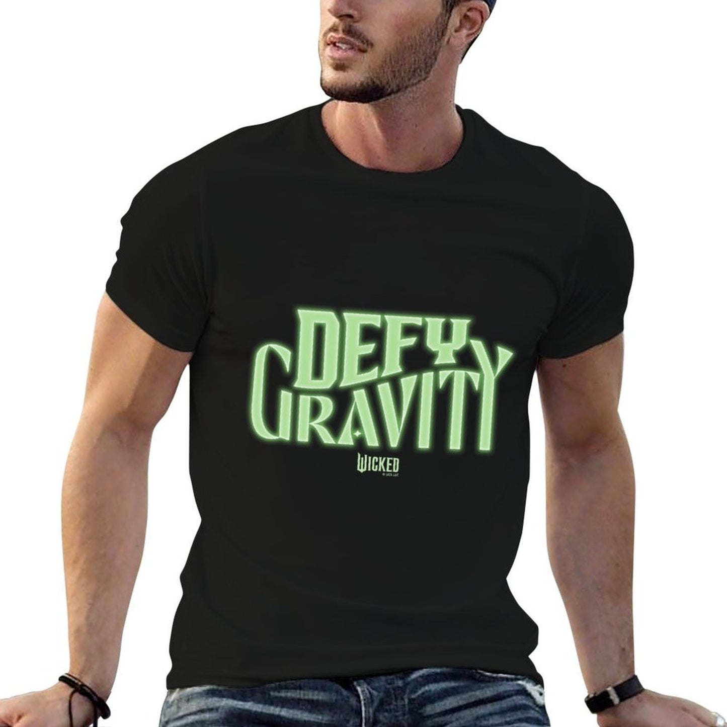 Wicked Defy Gravity Long Sleeve  Relaxed-fit T-Shirt