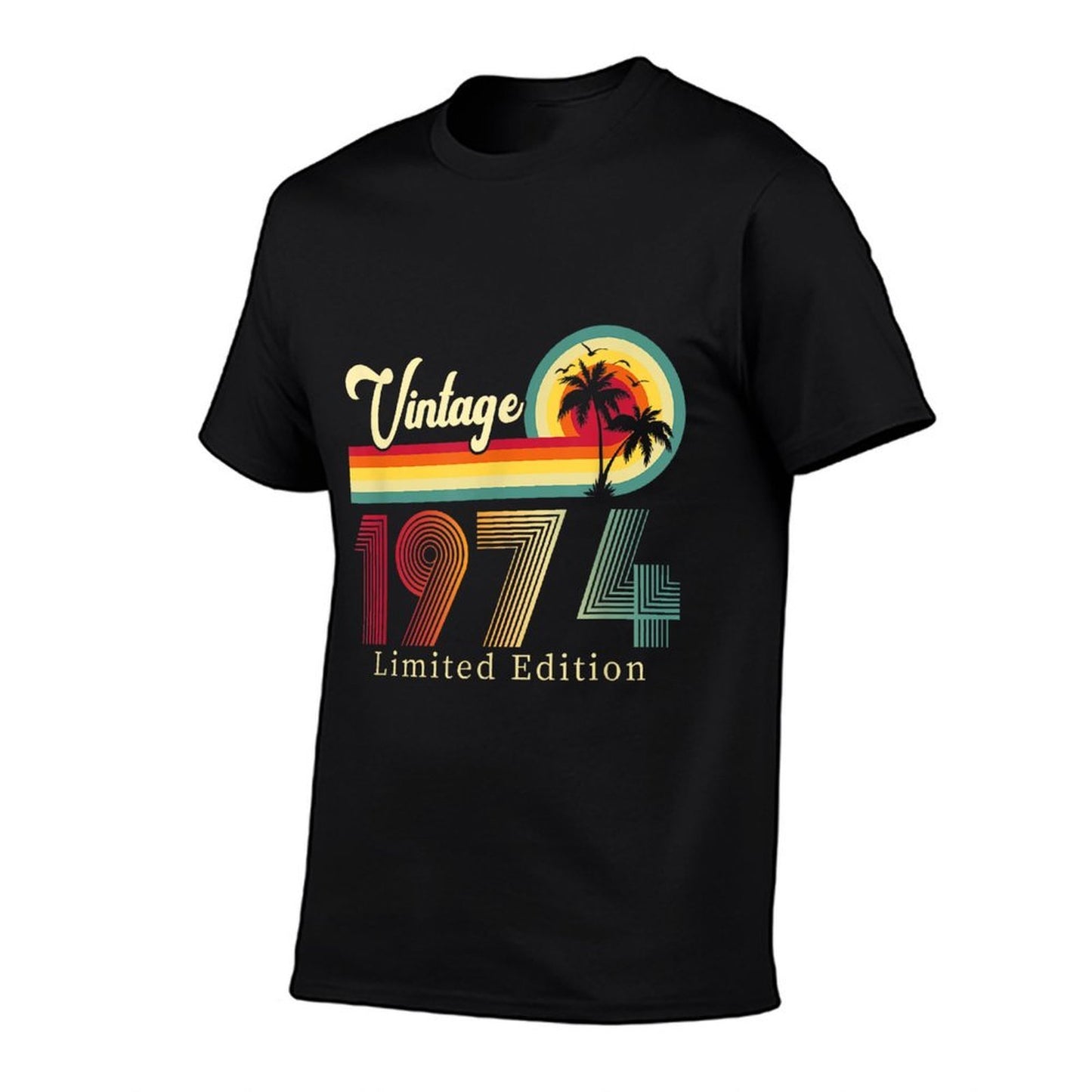 50 Years Old Gifts Vintage Born In 1974 Retro 50th Birthday Comfortable T-Shirt