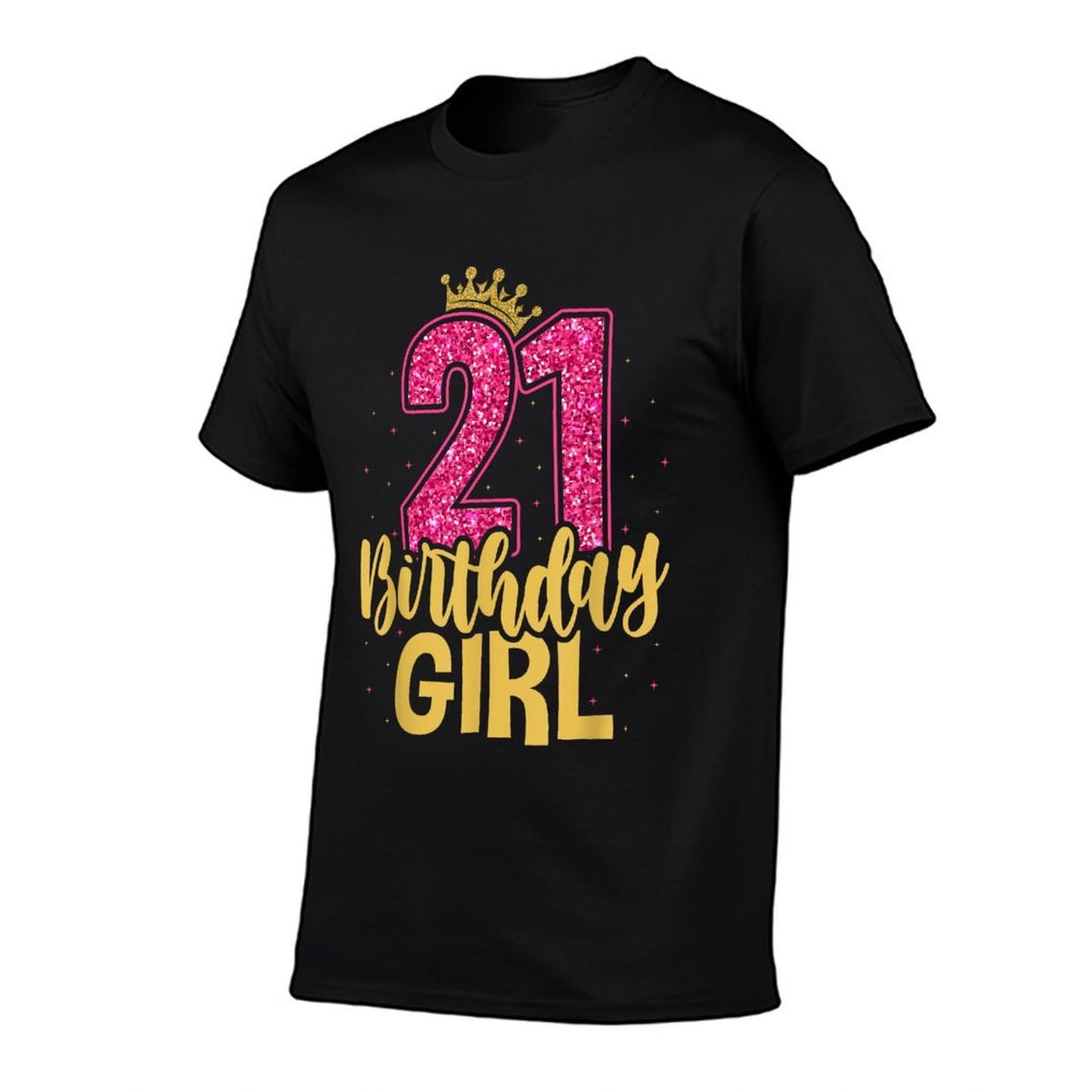 21st Birthday Girl Princess 21 Years Old 21st Birthday  Vintage-inspired T-Shirt