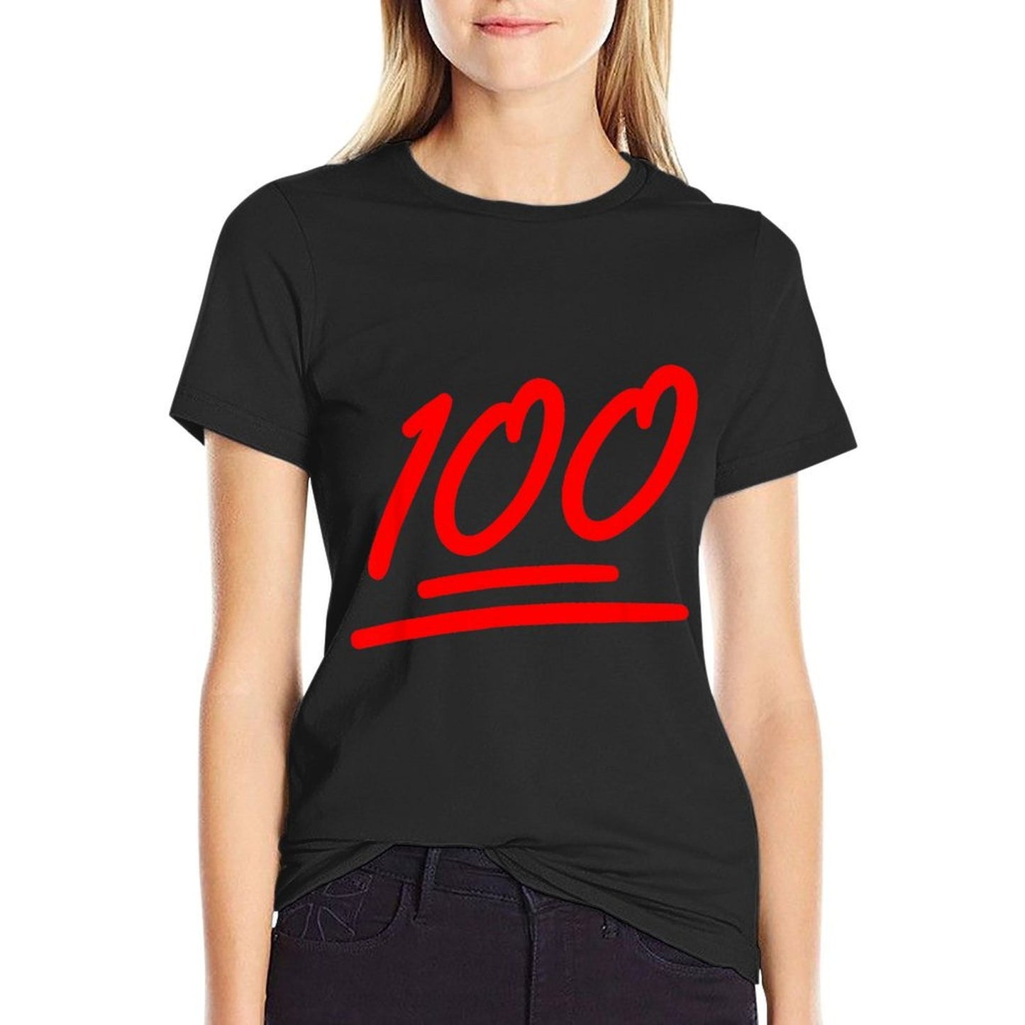 100 Emote Funny 100 Emoticon Art Cool Fun 100 Days Of School  Vintage-inspired T-Shirt