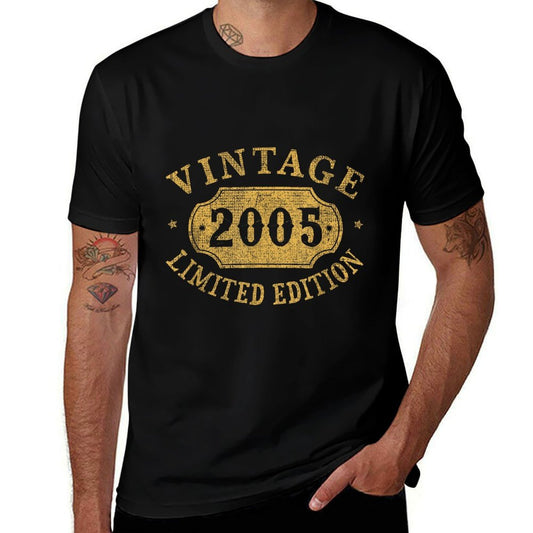 20th Birthday Women 20 Year Old Men Funny 2005 20 Year Old  Odor-resistant T-Shirt