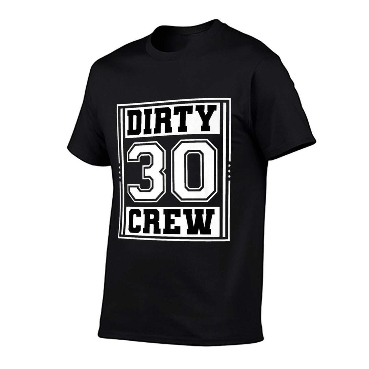 30th Birthday Party Squad - Dirty 30 Crew Birthday Matching Premium  Heathered Texture T-Shirt