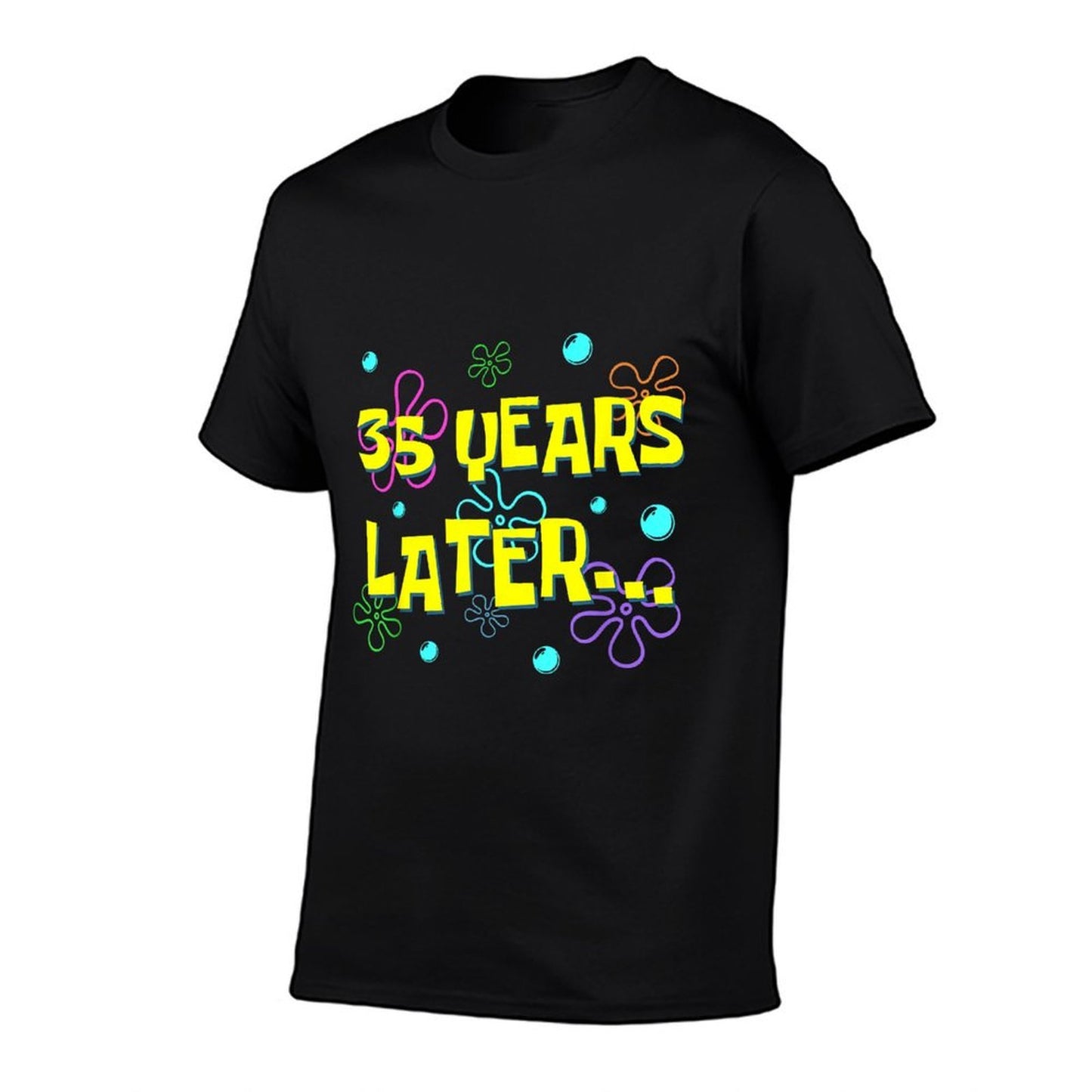 35 Years Later 35th Birthday Party 35 Year Old Funny Meme  Polyester Blend T-Shirt