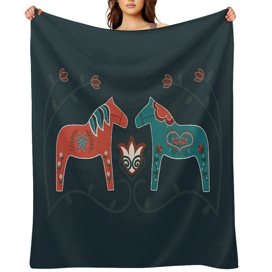 With Love From Malmö Compact Throw Blanket