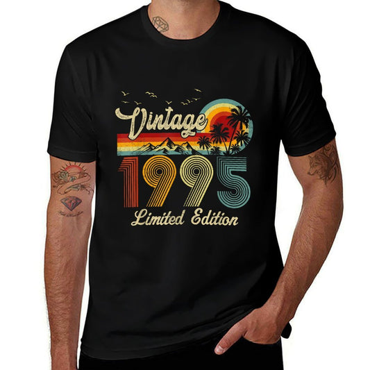Vintage 1995 30th Birthday Funny Born In 1995 30 Year Old  Moisture-wicking T-Shirt
