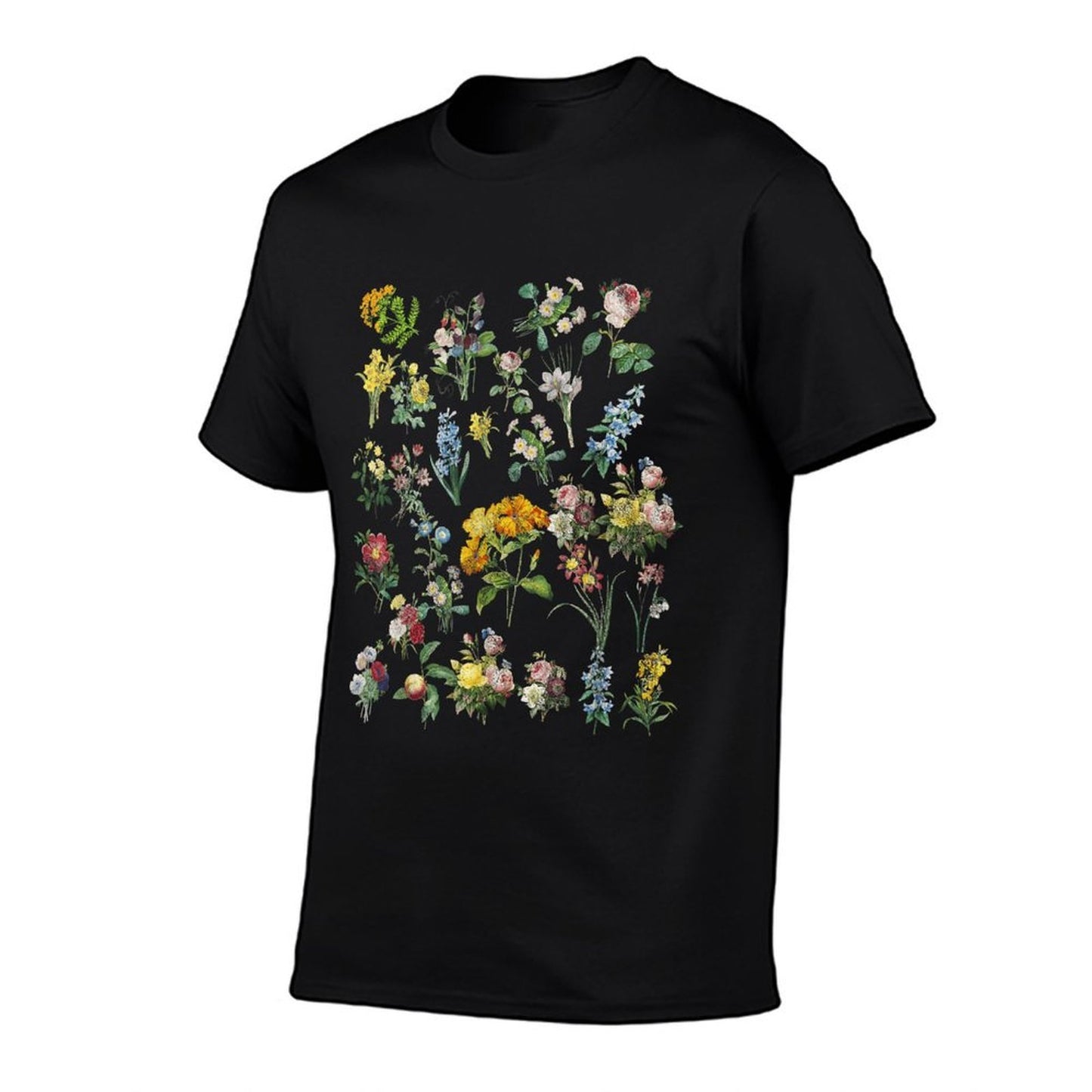 Vintage Botanical Art Flower Plant Growers  Eco-friendly Material T-Shirt