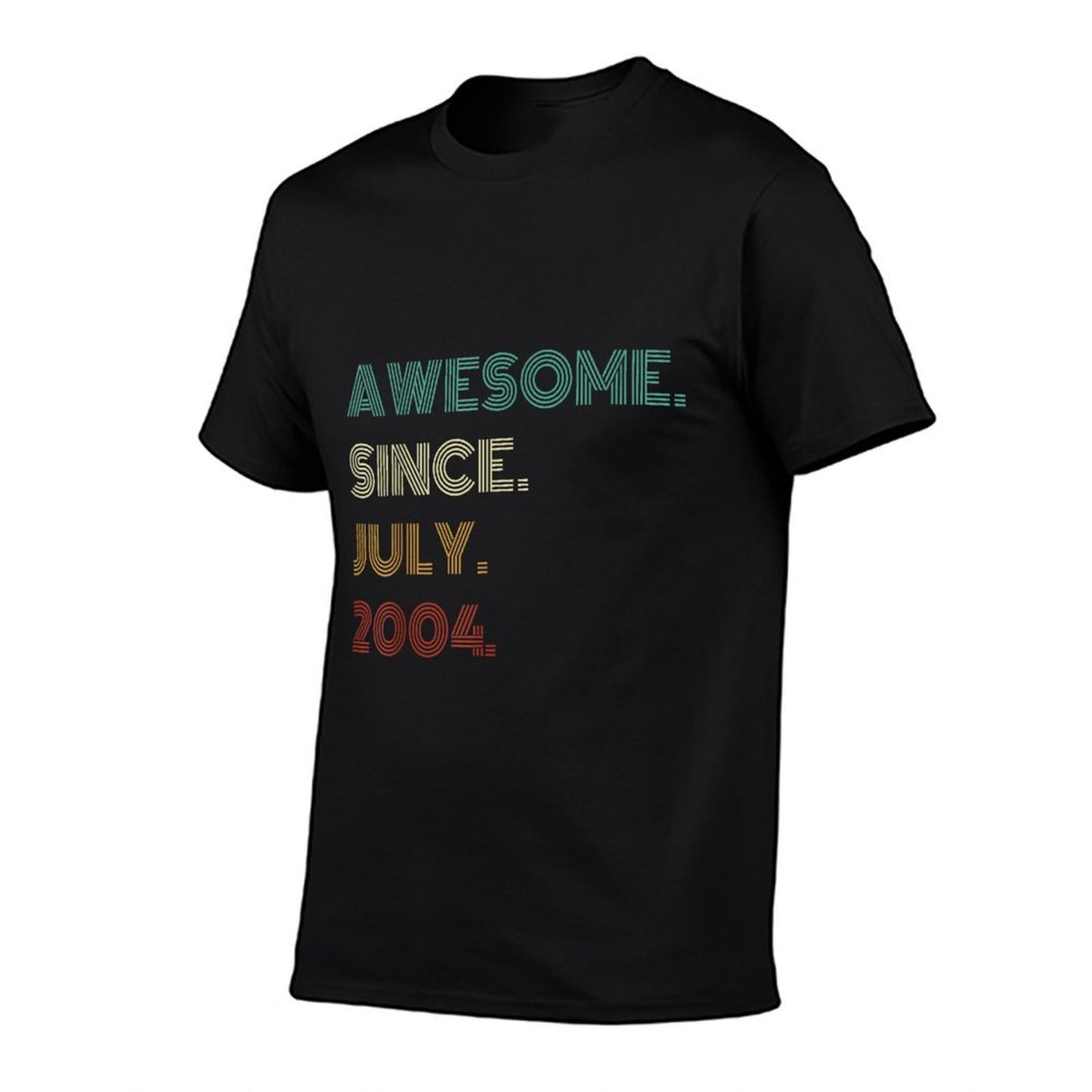 21 Years Old Awesome Since July 2004 21st Birthday  Breathable T-Shirt