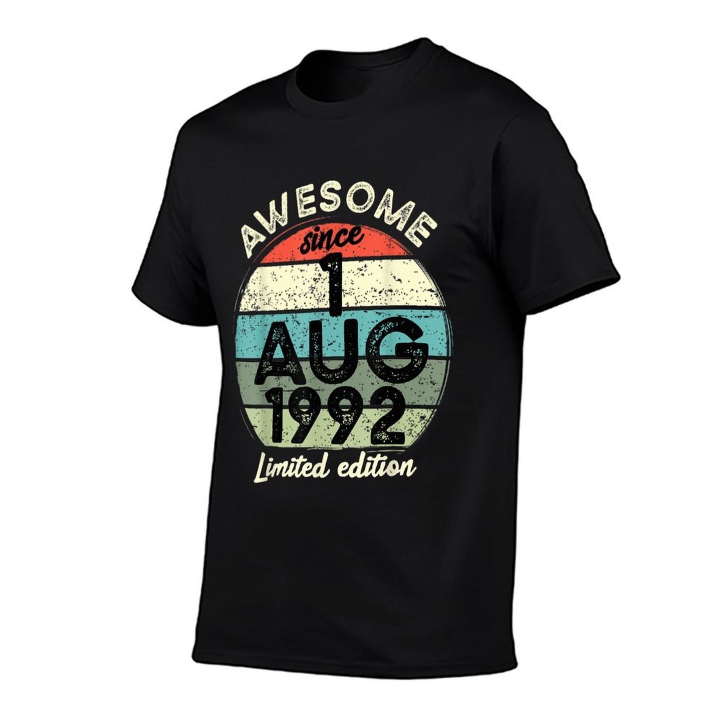 30 Year Old Birthday 1 August 1992 30th Birthday  Easy-care T-Shirt