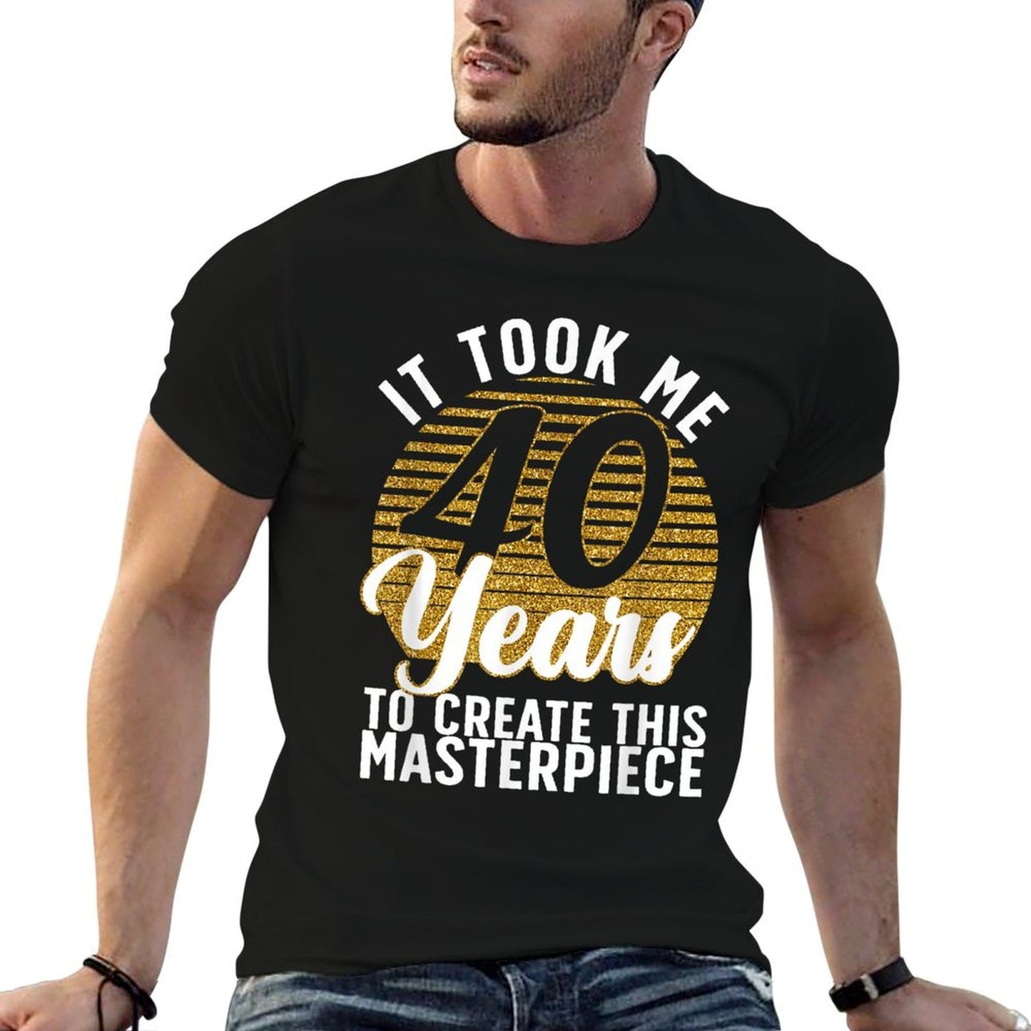40th Birthday For Women Men 40 Year Old Gag Turning 40 Joke  Soft T-Shirt