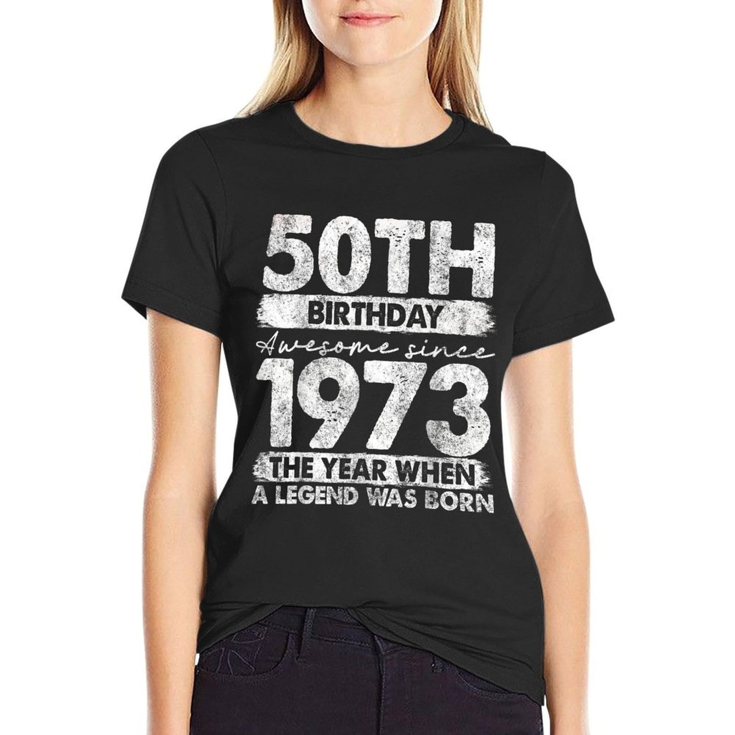 Vintage 1973 50 Year Old Gifts Limited Edition 50th Birthday  Quick-drying T-Shirt