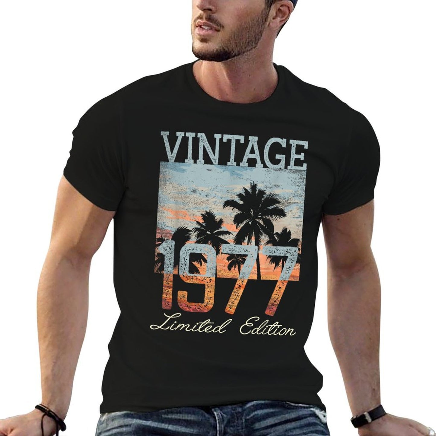 Vintage 1977 Limited Edition 48 Year Old Gifts 48th Birthday  Lightweight T-Shirt