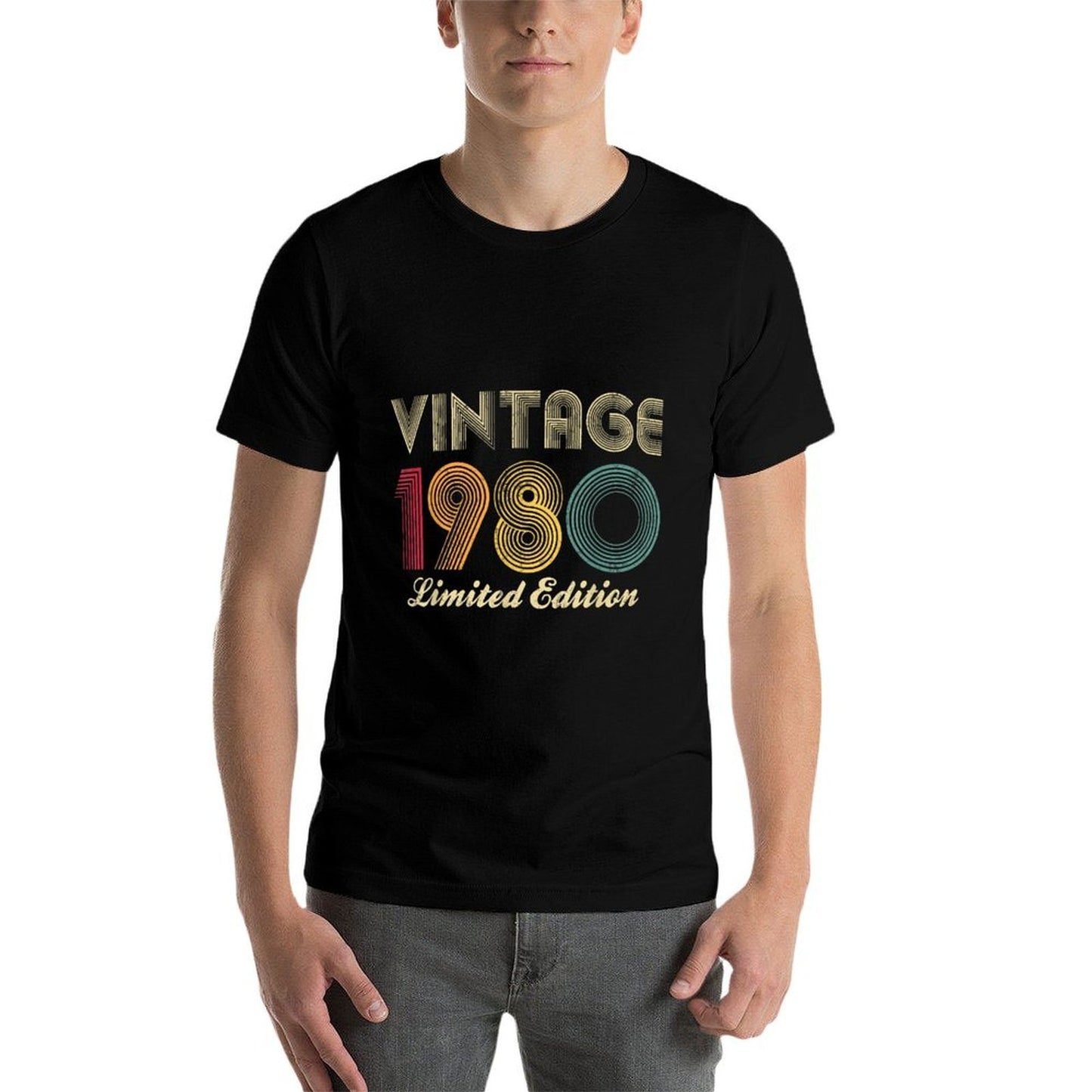 1980 45th Birthday Vintage Limited Edition Men Women  Wrinkle-resistant T-Shirt
