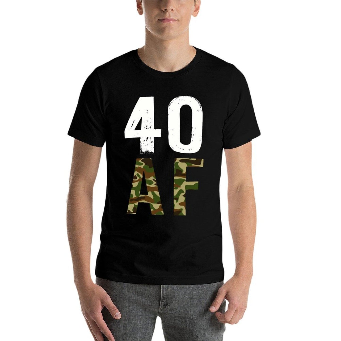 40 AF Vintage 40th Birthday Military  Eco-friendly Material T-Shirt