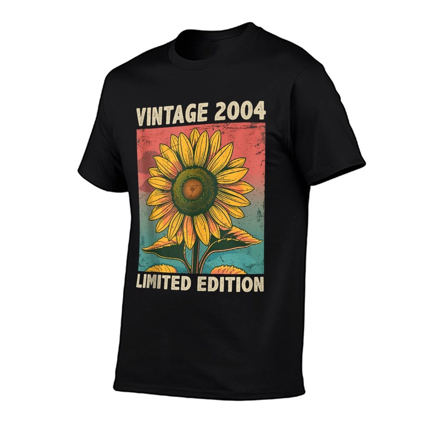 21 Years Old Gift Vintage 2004 Sunflower Lover 21st Birthday  Versatile T-Shirt
