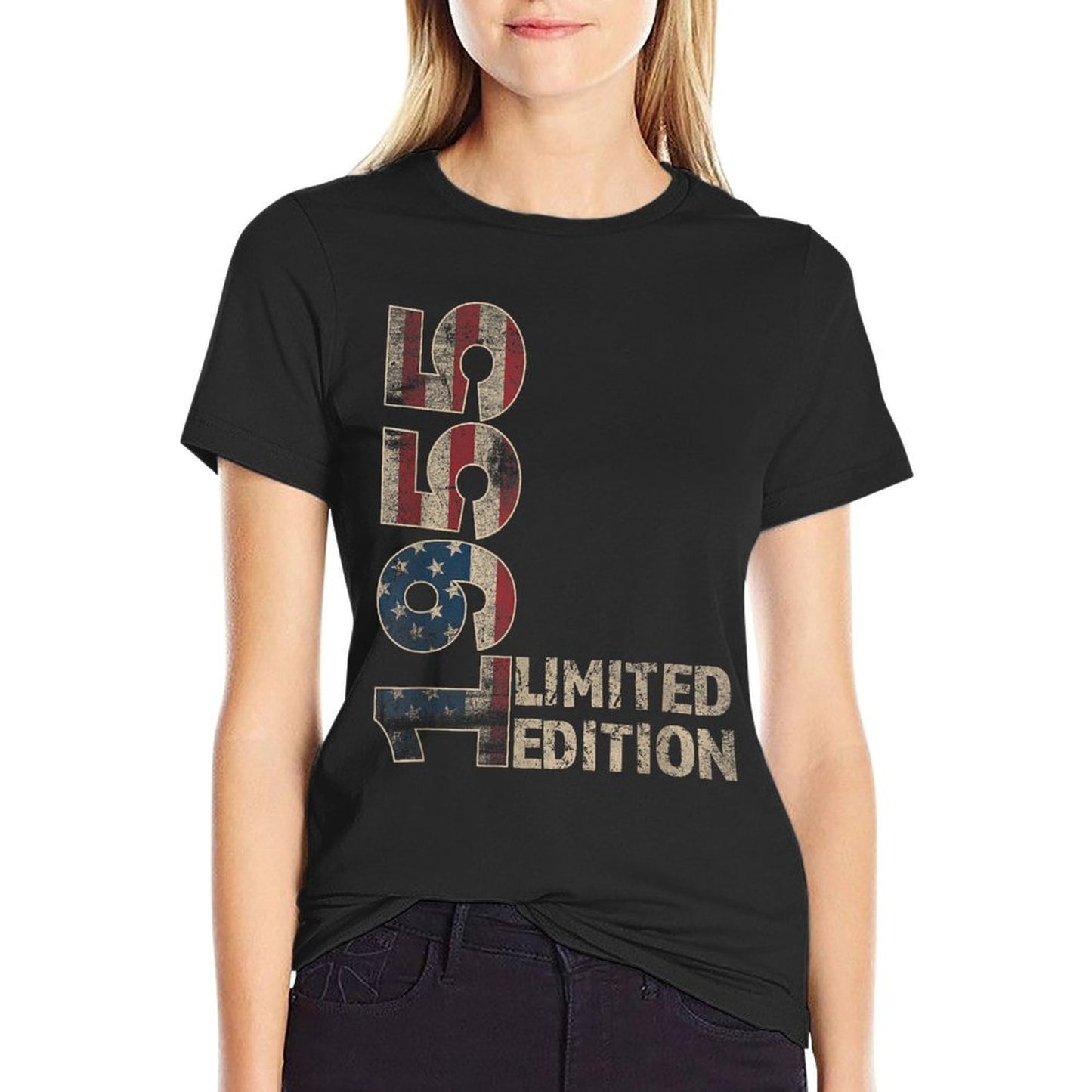 70th Birthday Gift Men Vintage Born 1955 Turning 70 Year Old  Slim-fit Cut T-Shirt