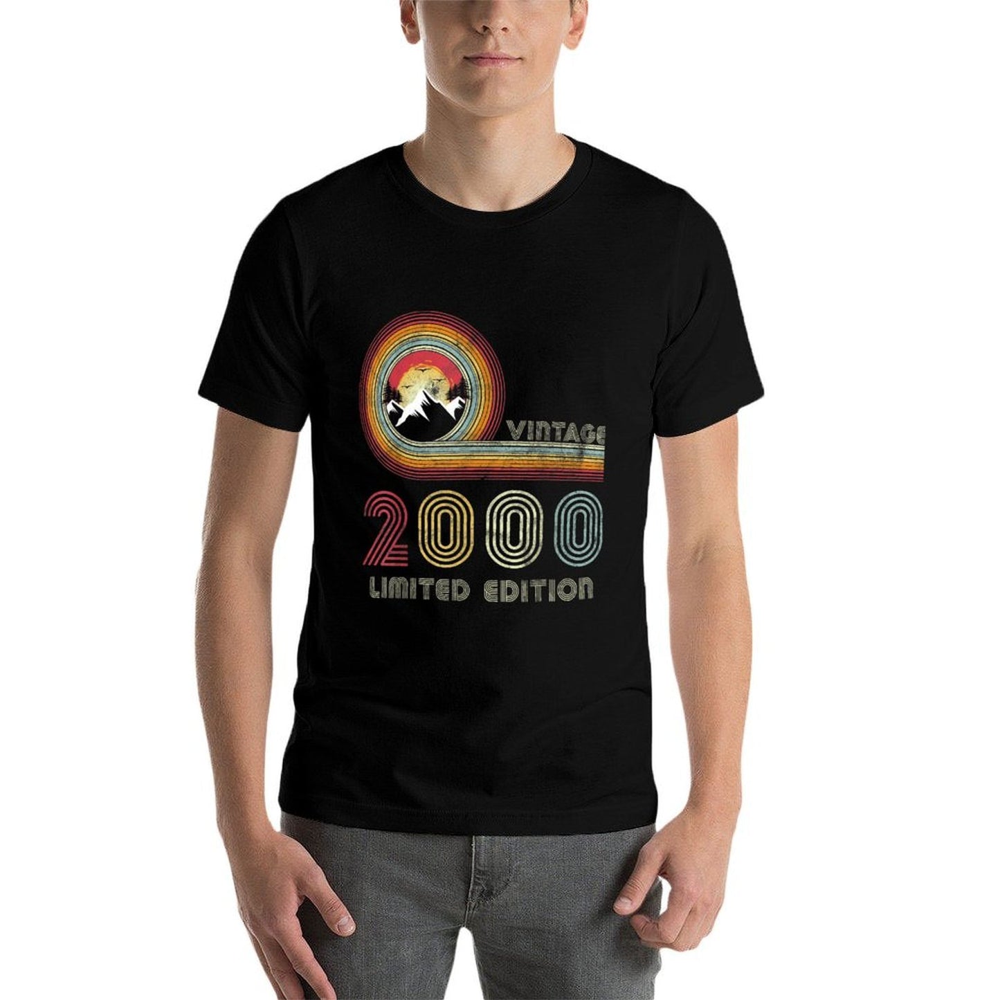 21 Year Old Gifts Vintage 2000 Limited Edition 21st Birthday  Relaxed-fit T-Shirt
