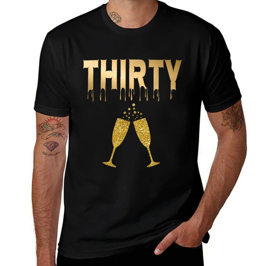 30th Birthday Girly Dirty Thirty 30 Design  Graphic-printed T-Shirt