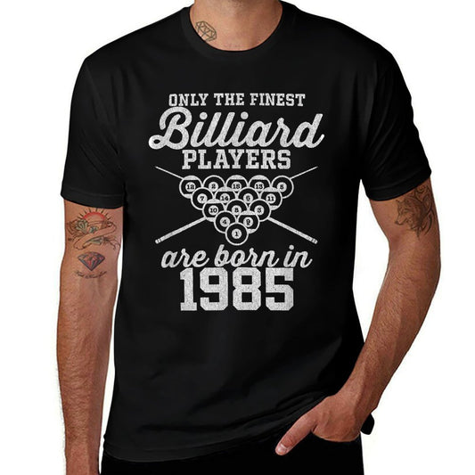 40 Year Old Pool Player 40th Birthday Billiards  Classic T-Shirt