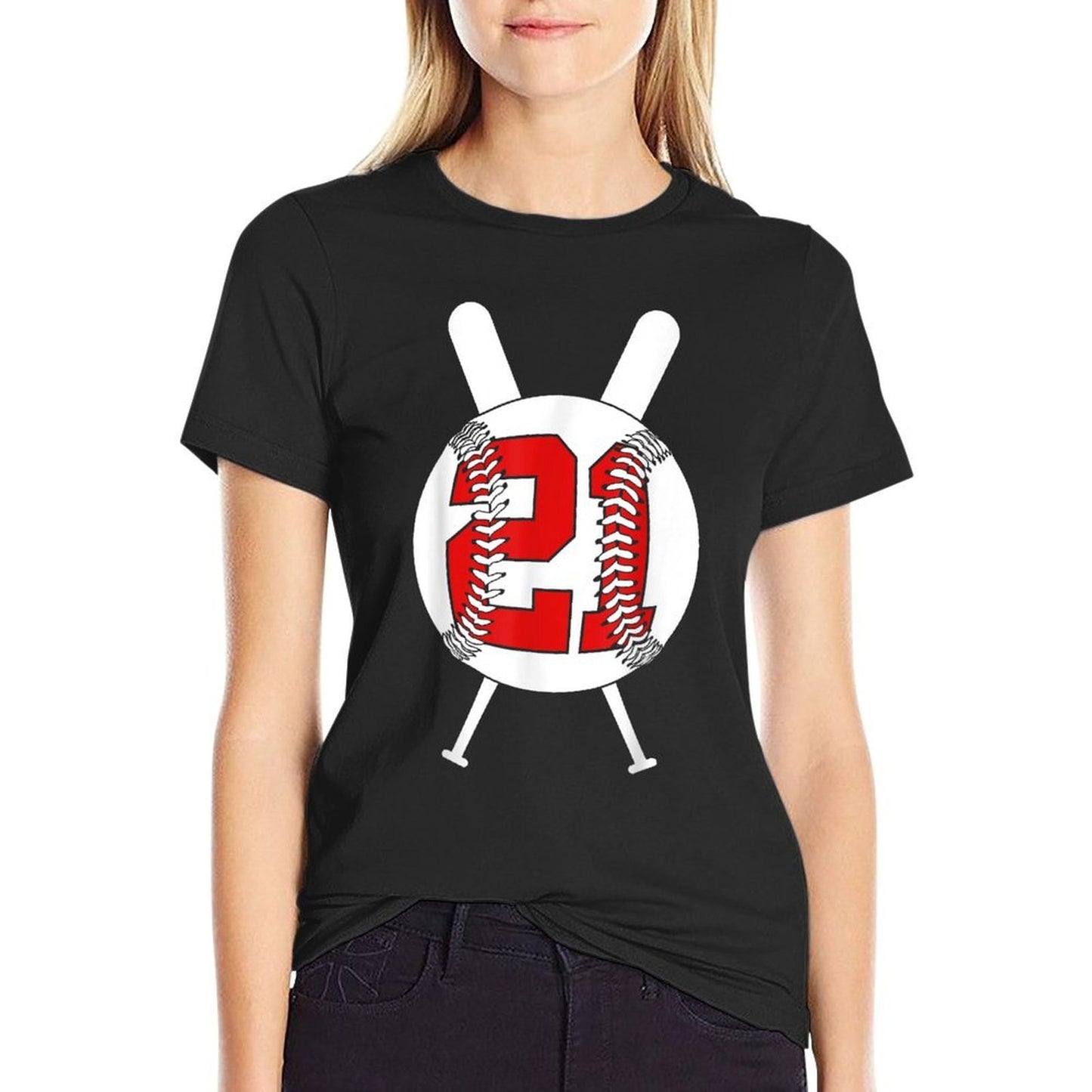 21 YEARS BASEBALL 21ST BIRTHDAY  Lightweight T-Shirt