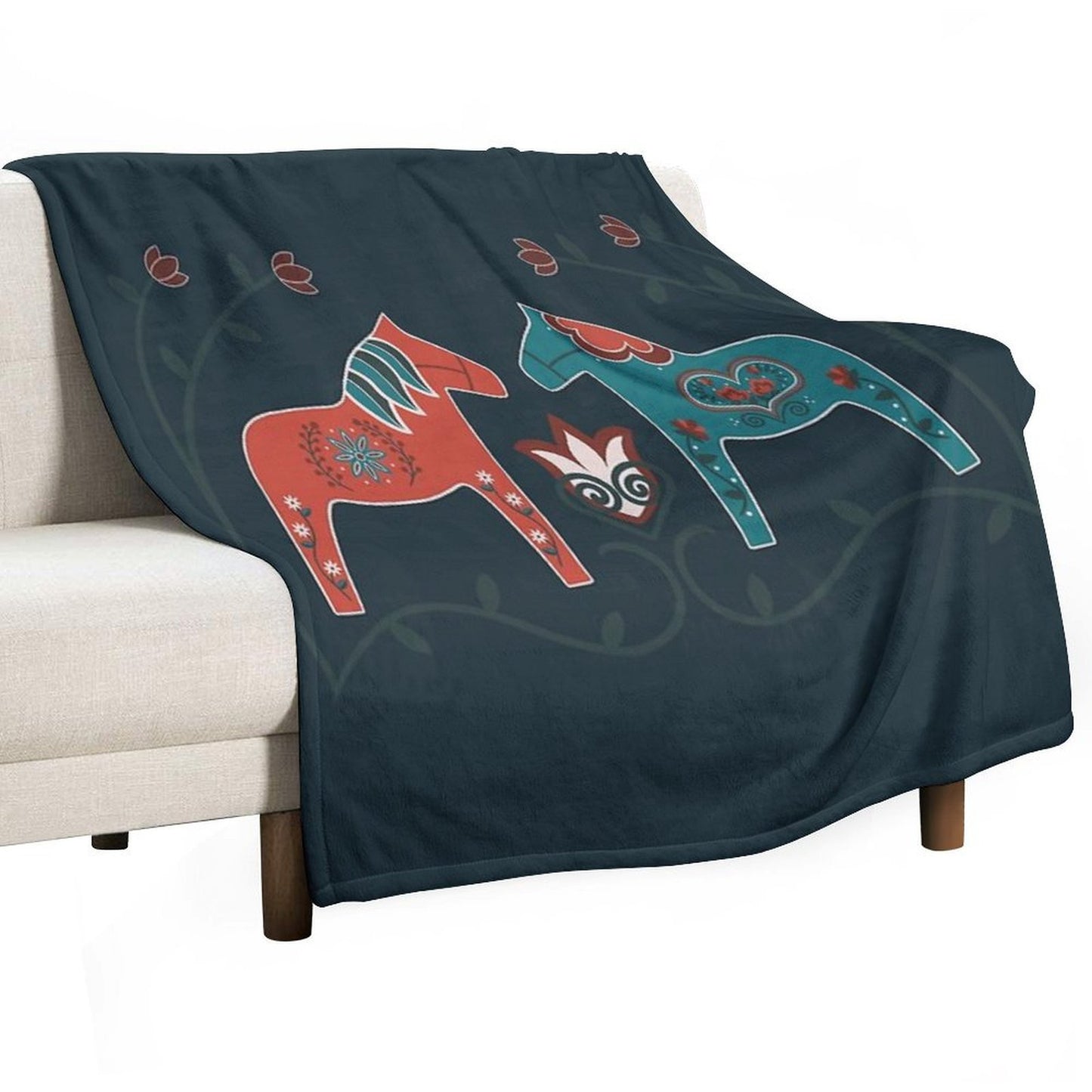 With Love From Malmö Compact Throw Blanket