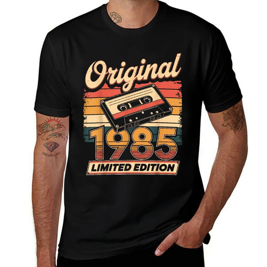 40th Birthday Man Woman 40 Years Decoration 1985 Gift Funny  Vintage-inspired T-Shirt