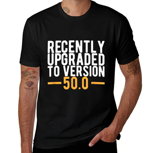 Version 50.0 - 50th Birthday Gift 50 Years Old Geek  Classic T-Shirt