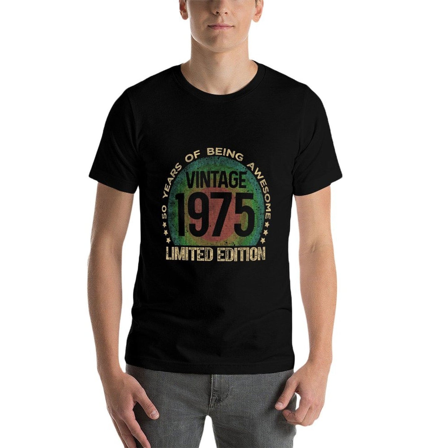 50 Year Old Gifts Vintage 1975 Limited Edition 50th Birthday  Versatile T-Shirt